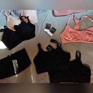 Nursing and pumping bras